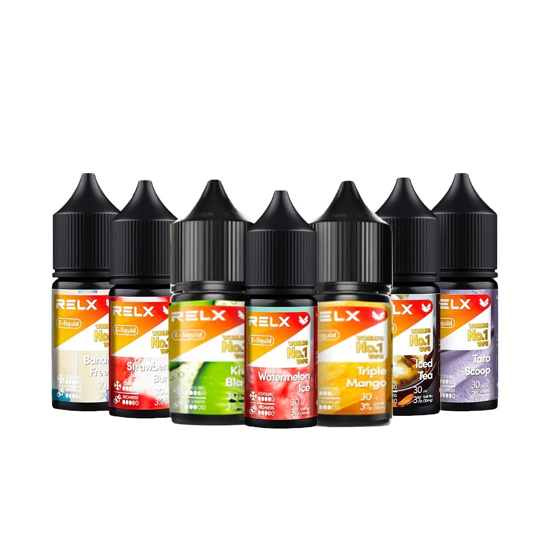 RELX 悅刻煙油 30ml 推薦 | 3% 尼古丁多口味選擇 | 順滑口感 | 台灣現貨